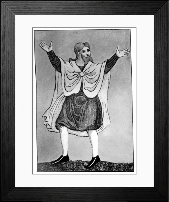 Framed Print : The Saxon mantle, (1910) Framed Print : The Saxon mantle, (1910)