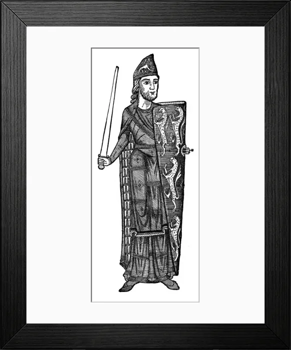 Framed Print : Geoffrey Plantagenet, Count of Anjou, mid-12th century, (1910) Framed Print : Geoffrey Plantagenet, Count of Anjou, mid-12th century, (1910)