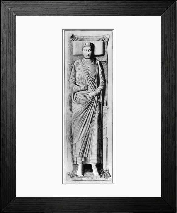 Framed Print : Effigy of King Henry II, 12th century, (1910) Framed Print : Effigy of King Henry II, 12th century, (1910)