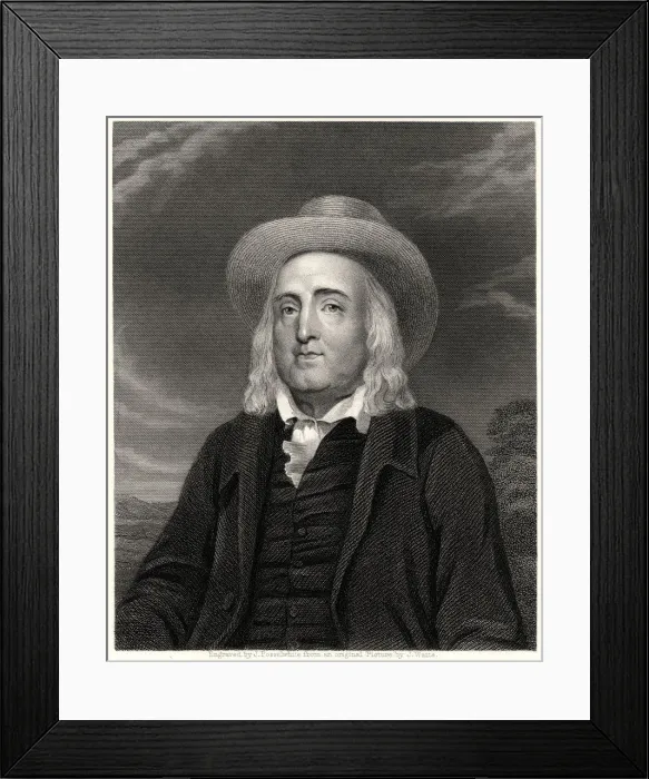 Framed Print : Jeremy Bentham, 19th century. Artist: James Posselwhite Framed Print : Jeremy Bentham, 19th century. Artist: James Posselwhite