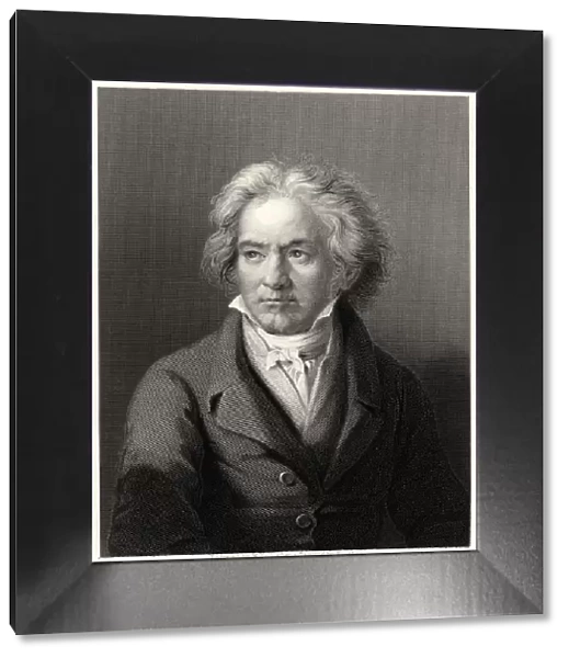 Beethoven, 19th century. Artist: William Holl