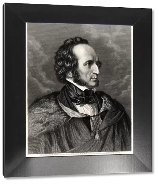 Mendelssohn, 19th century. Artist: C Cook