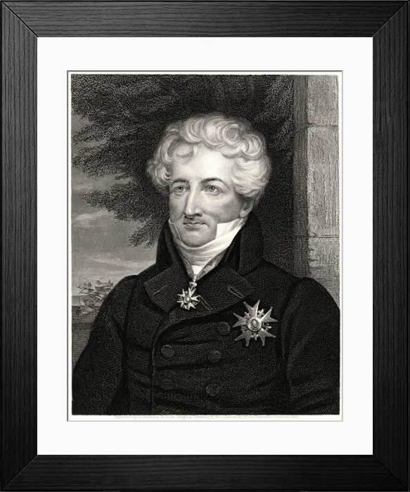 Framed Print : Cuvier, 19th century. Artist: J Thomson Framed Print : Cuvier, 19th century. Artist: J Thomson