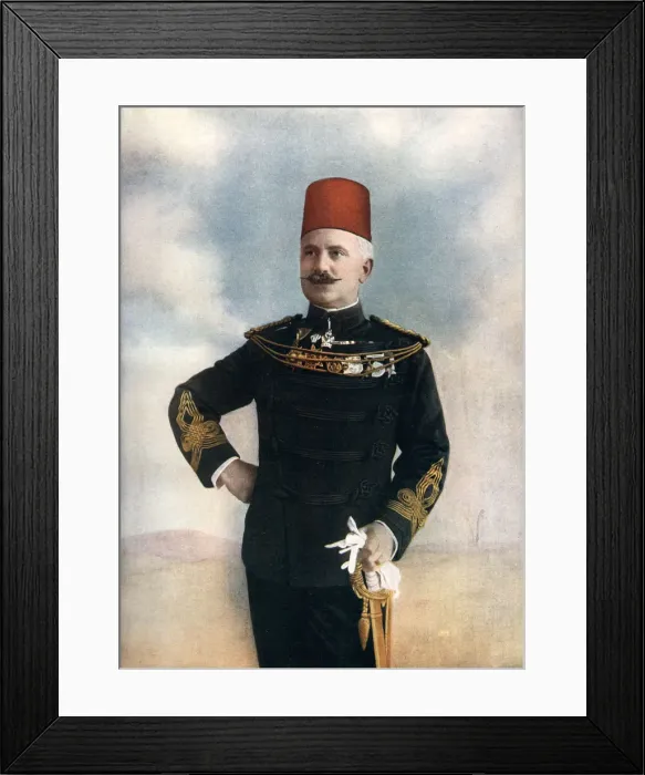 Framed Print : Sir Francis Reginald Wingate, British general and administrator in the Sudan, 1902. Artist: G Lekegian Framed Print : Sir Francis Reginald Wingate, British general and administrator in the Sudan, 1902. Artist: G Lekegian