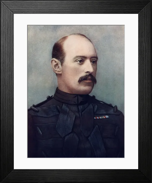 Framed Print : Colonel RG Kekewich, Loyal North Lancashire Regiment, 1902. Artist: Downey Framed Print : Colonel RG Kekewich, Loyal North Lancashire Regiment, 1902. Artist: Downey