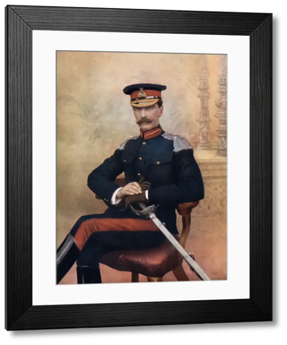 Framed Print : Major-General JM Babington, commanding 1st Cavalry Brigade in South Africa, 1902. Artist: C Knight Framed Print : Major-General JM Babington, commanding 1st Cavalry Brigade in South Africa, 1902. Artist: C Knight