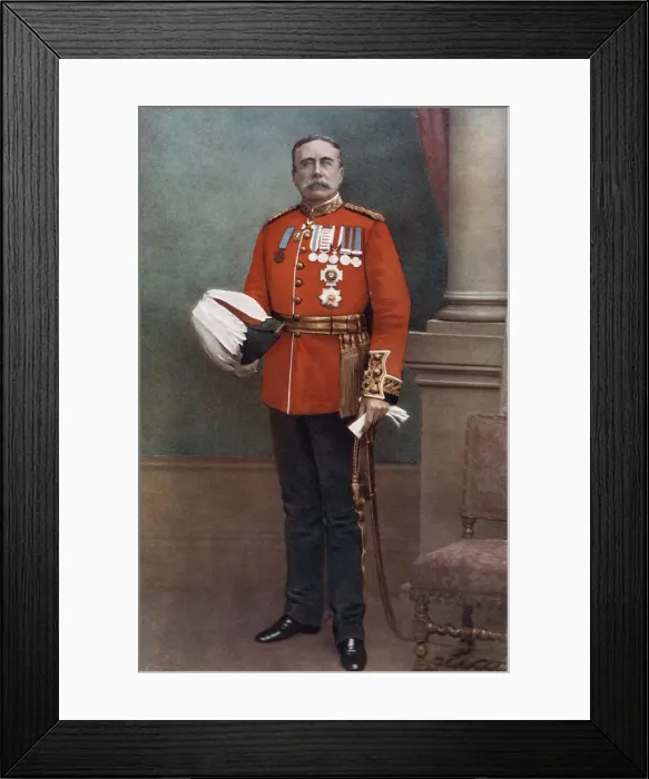 Framed Print : Sir William Lockhart, Commander in Chief in India, c1900 (1902). Artist: Alexander Bassano Framed Print : Sir William Lockhart, Commander in Chief in India, c1900 (1902). Artist: Alexander Bassano