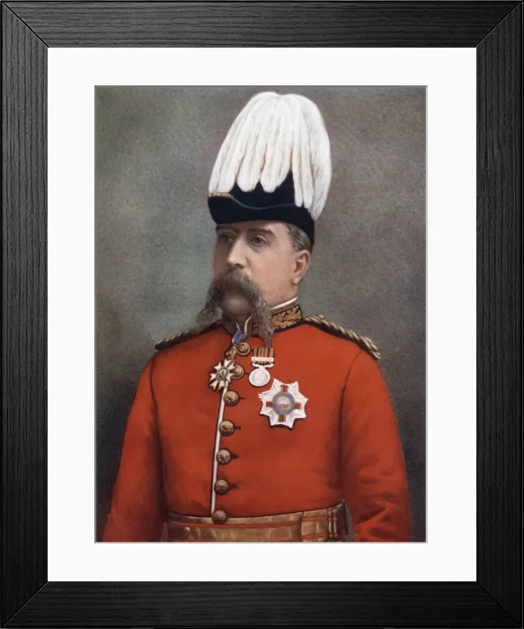Framed Print : Lieutenant-General Sir Frederick Carrington, on Special Service in South Africa, 1902. Artist: Maull & Fox Framed Print : Lieutenant-General Sir Frederick Carrington, on Special Service in South Africa, 1902. Artist: Maull & Fox