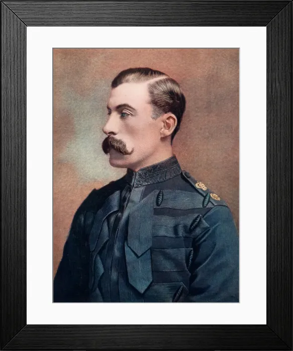 Framed Print : Major-General JF Brocklehurst, commanding the 2nd Cavalry Brigade, Natal Field Force, 1902. Artist: Bassano Studio Framed Print : Major-General JF Brocklehurst, commanding the 2nd Cavalry Brigade, Natal Field Force, 1902. Artist: Bassano Studio