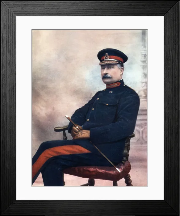 Framed Print : Major-General Charles Edmond Knox, commanding 12th Brigade, South Africa, 1902. Artist: C Knight Framed Print : Major-General Charles Edmond Knox, commanding 12th Brigade, South Africa, 1902. Artist: C Knight