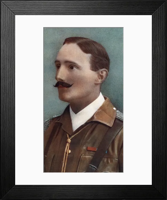 Framed Print : Raymond Harvey de Montmorency, VC, Commanding Montmorencys Scouts, c1900 (1902). Artist: G Lekegian Framed Print : Raymond Harvey de Montmorency, VC, Commanding Montmorencys Scouts, c1900 (1902). Artist: G Lekegian
