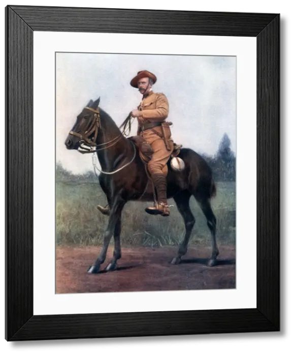 Framed Print : Lieutenant-Colonel Edward Bethune, commanding Bethunes Mounted Infantry, 1902. Artist: Earl de la Warr Framed Print : Lieutenant-Colonel Edward Bethune, commanding Bethunes Mounted Infantry, 1902. Artist: Earl de la Warr