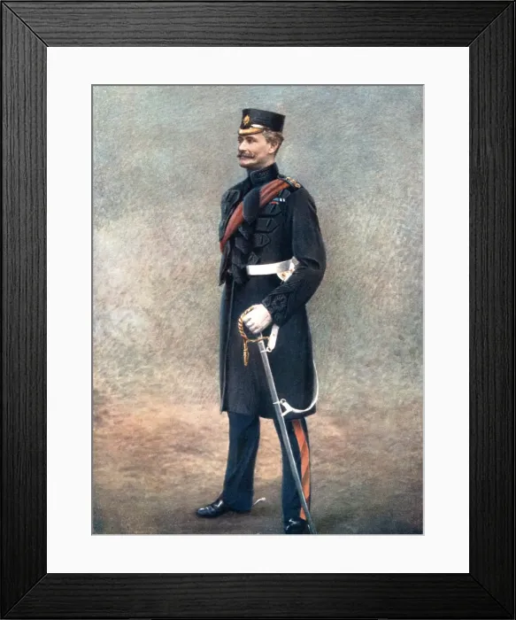 Framed Print : Lieutenant-General Reginald Pole-Carew, commanding 11th Division, South Africa Field Force, 1902. Artist: Gregory