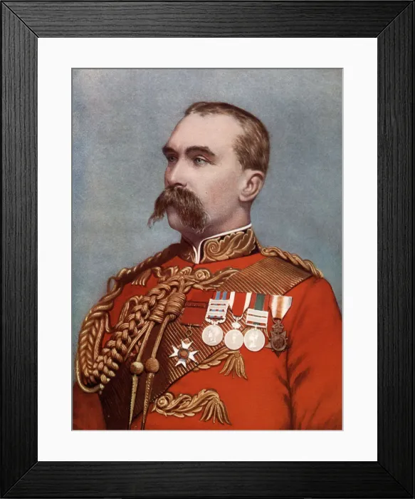 Framed Print : Lieutenant-General Alfred Gaselee, commanding the British forces in China, 1902. Artist: Bassano Studio Framed Print : Lieutenant-General Alfred Gaselee, commanding the British forces in China, 1902. Artist: Bassano Studio