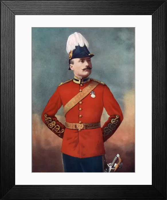 Framed Print : Lieutenant-Colonel Francois-Louis Lessard, Canadian Mounted Infantry, South Africa, 1902. Artist: Gray Framed Print : Lieutenant-Colonel Francois-Louis Lessard, Canadian Mounted Infantry, South Africa, 1902. Artist: Gray