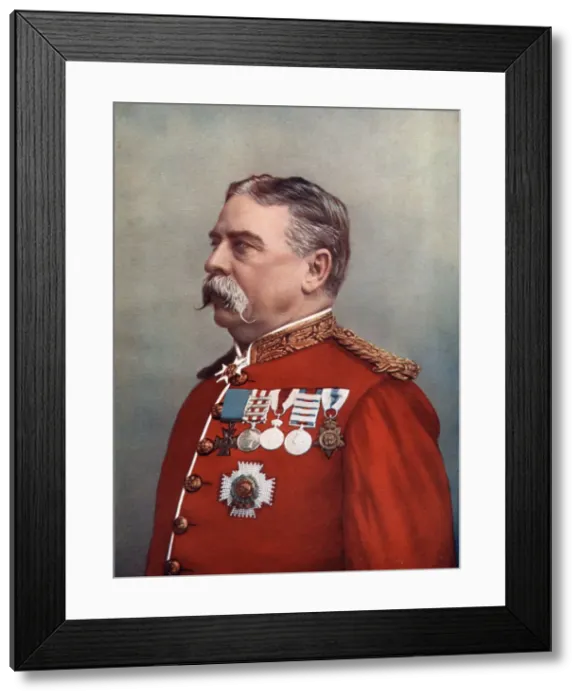 Framed Print : General Sir Hugh Gough, Keeper of the Jewels, Tower of London, 1902. Artist: Elliott & Fry Framed Print : General Sir Hugh Gough, Keeper of the Jewels, Tower of London, 1902. Artist: Elliott & Fry