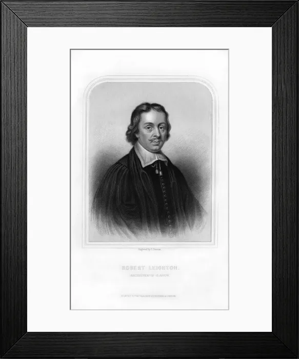 Framed Print : Robert Leighton, Scottish prelate, (1870). Artist:s Freeman Framed Print : Robert Leighton, Scottish prelate, (1870). Artist:s Freeman