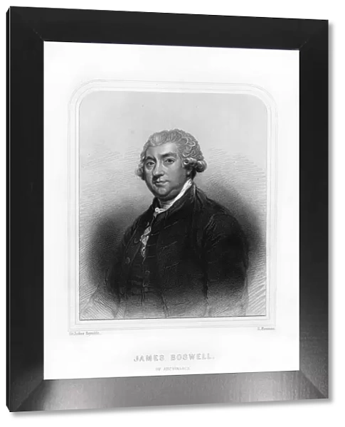 James Boswell, 9th Laird of Auchinleck, Scottish lawyer, diarist, and author, (1870). Artist:s Freeman