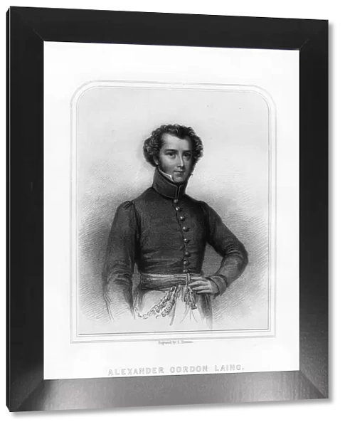 Alexander Gordon Laing, Scottish explorer, (1870). Artist:s Freeman