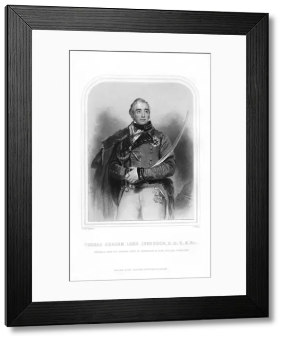 Framed Print : Thomas Graham, Lord Lynedoch, Scottish aristocrat, politician and soldier, (1870). Artist: G Stoddart Framed Print : Thomas Graham, Lord Lynedoch, Scottish aristocrat, politician and soldier, (1870). Artist: G Stoddart