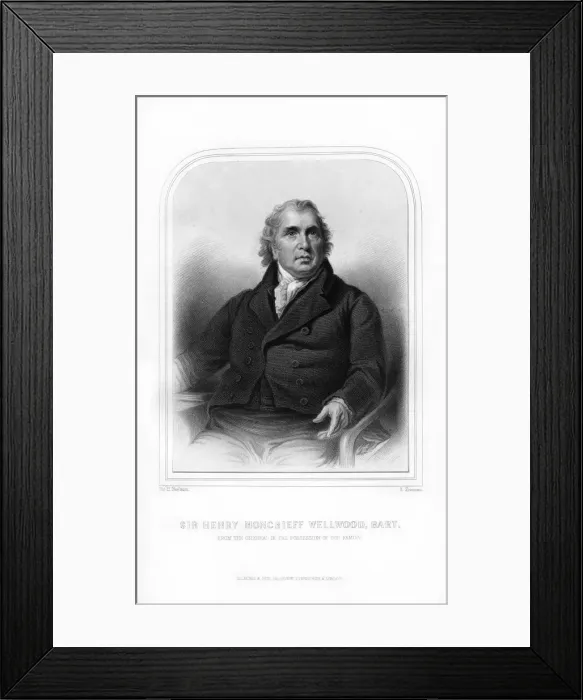 Framed Print : Sir Henry Moncrieff Wellwood, Scottish clergyman, (1870). Artist:s Freeman Framed Print : Sir Henry Moncrieff Wellwood, Scottish clergyman, (1870). Artist:s Freeman