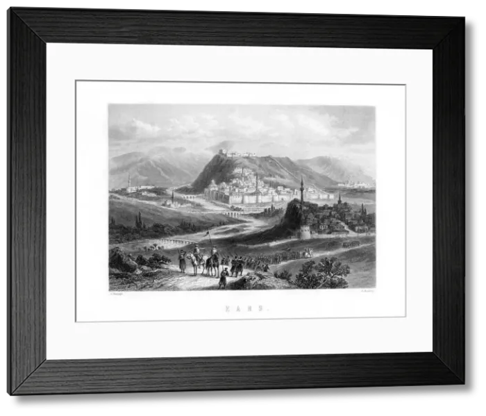 Framed Print : Kars, a city in northeast Turkey, 1893. Artist: J Godfrey