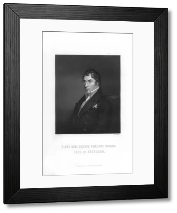 Framed Print : George Hamilton Hamilton-Gordon, Prime Minister of the United Kingdom, 1893. Artist: W Roffe Framed Print : George Hamilton Hamilton-Gordon, Prime Minister of the United Kingdom, 1893. Artist: W Roffe