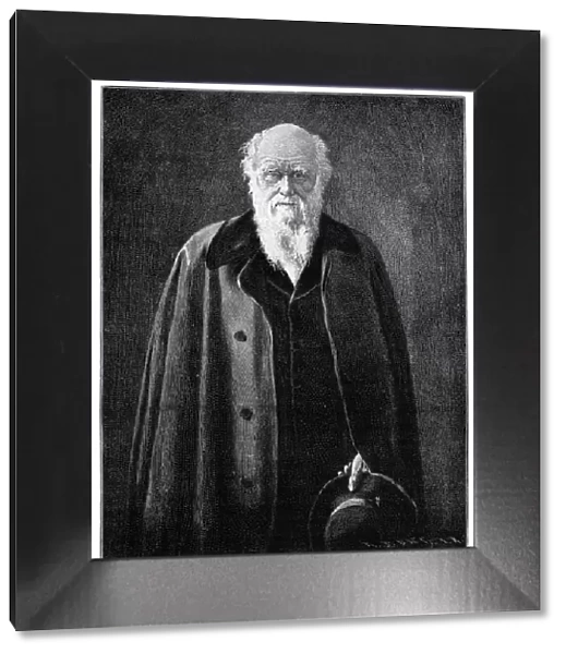 Charles Darwin, renowned naturalist and thinker, (1900)
