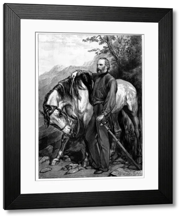 Framed Print : Giuseppe Garibaldi, Italian patriot and soldier of the Risorgimento, (1900) Framed Print : Giuseppe Garibaldi, Italian patriot and soldier of the Risorgimento, (1900)