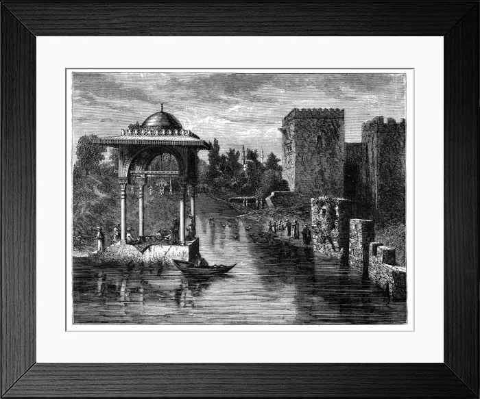 Framed Print : The environs of Damascus, Syria, c1890 Framed Print : The environs of Damascus, Syria, c1890