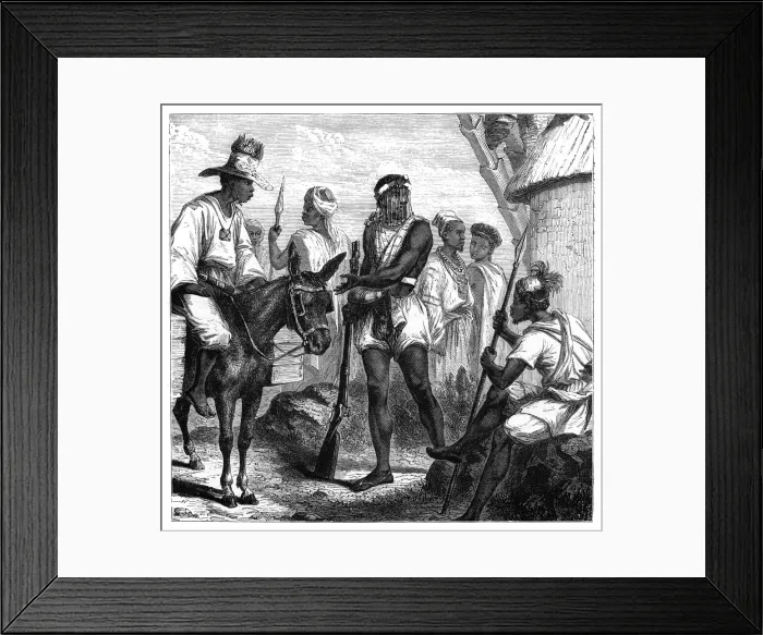 Framed Print : Senegalese people, c1890 Framed Print : Senegalese people, c1890