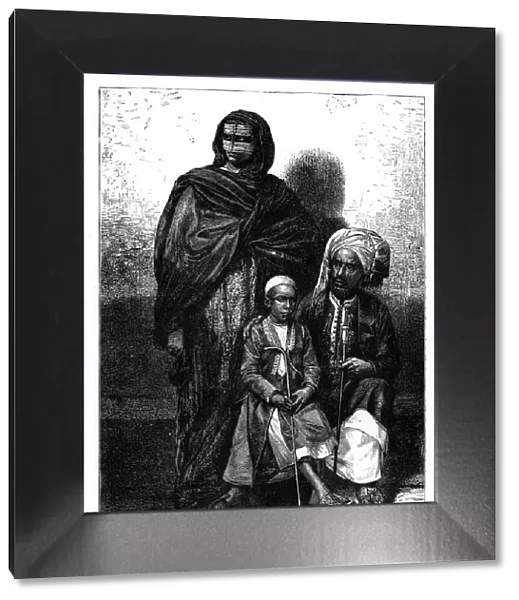 Zanzibar Arab family, c1890