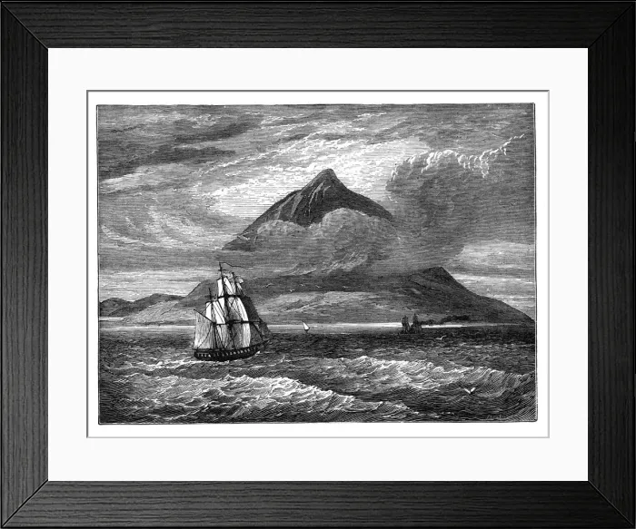 Framed Print : The peak of Tenerife, Canary Islands, c1890 Framed Print : The peak of Tenerife, Canary Islands, c1890