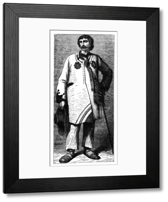 Framed Print : Austrian peasant, c1890 Framed Print : Austrian peasant, c1890