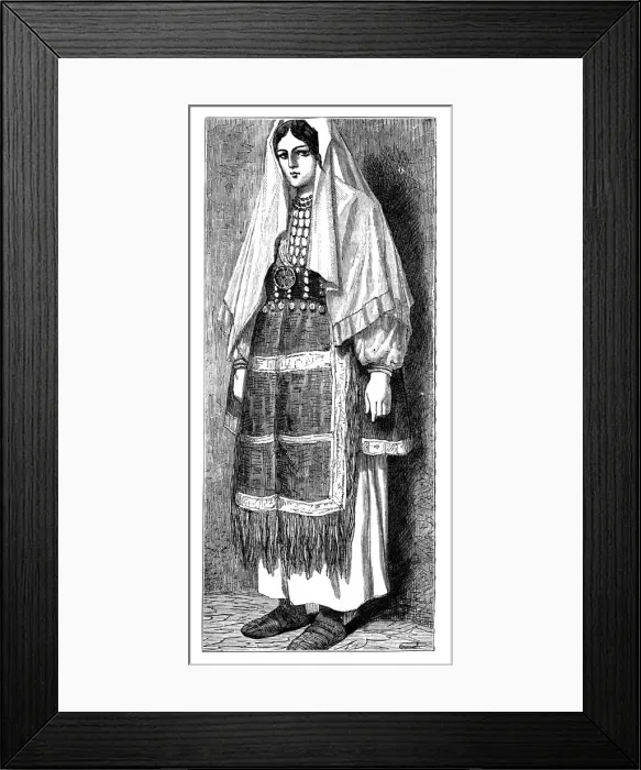 Framed Print : Austrian peasant, c1890 Framed Print : Austrian peasant, c1890
