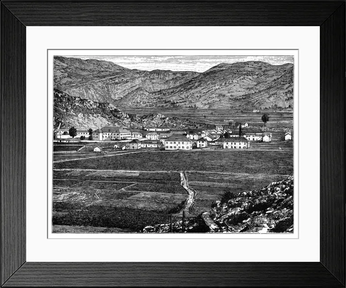 Framed Print : Cetinje, Montenegro, c1890 Framed Print : Cetinje, Montenegro, c1890