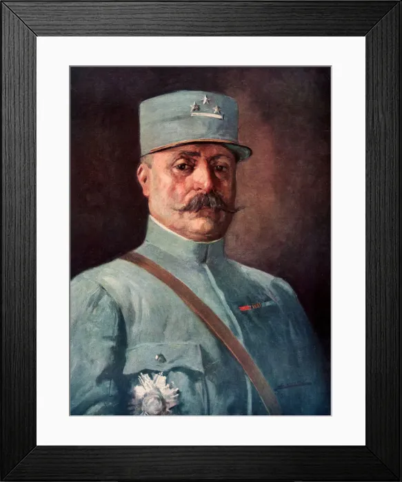 Framed Print : Adolphe Marie Louis Adolphe Guillaumat, French First World War general, (1926) Framed Print : Adolphe Marie Louis Adolphe Guillaumat, French First World War general, (1926)