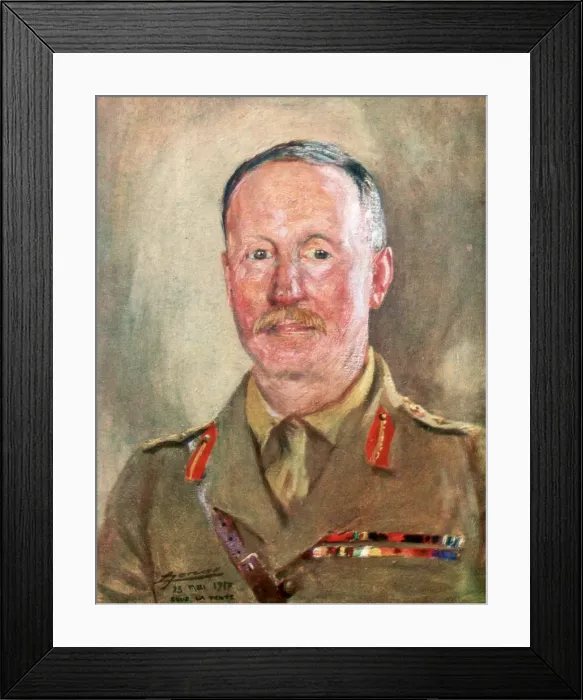Framed Print : Sir WP Pulteney, British First World War general, (1926) Framed Print : Sir WP Pulteney, British First World War general, (1926)