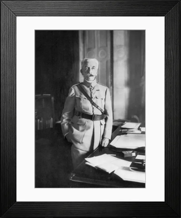 Framed Print : Hubert Lyautey, French First World War general and Minister of War, (1926) Framed Print : Hubert Lyautey, French First World War general and Minister of War, (1926)