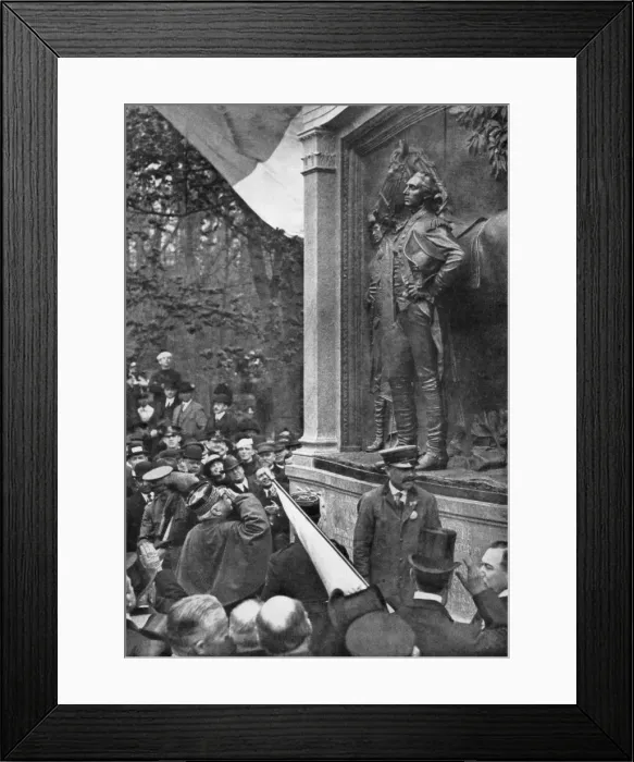Framed Print : Marshal Joffres tribute to the Marquis de Lafayette, Prospect Park, Brooklyn, New York, USA, 1917 Framed Print : Marshal Joffres tribute to the Marquis de Lafayette, Prospect Park, Brooklyn, New York, USA, 1917
