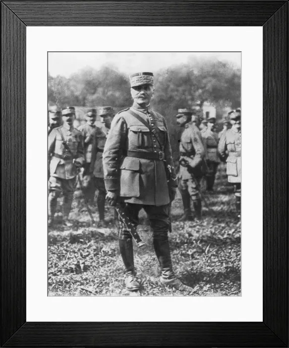 Framed Print : Ferdinand Foch, French general and Allied Supreme Commander in World War I, 1918 Framed Print : Ferdinand Foch, French general and Allied Supreme Commander in World War I, 1918