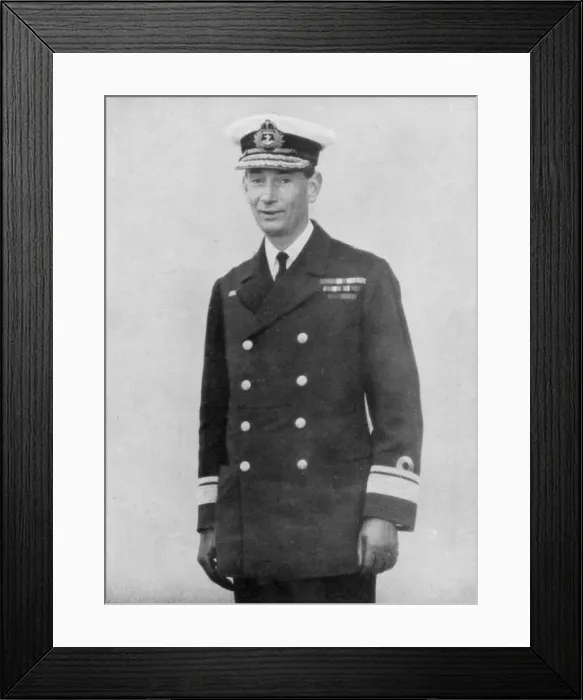 Framed Print : Vice-Admiral Roger John Brownlow Keyes, British naval officer, 1918 Framed Print : Vice-Admiral Roger John Brownlow Keyes, British naval officer, 1918