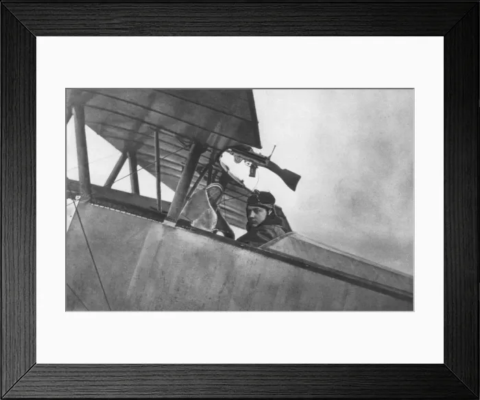Framed Print : Georges Guynemer, French fighter ace, c1916