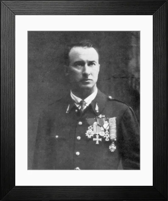 Framed Print : Maurice Boyau, leading French fighter ace of the First World War, 1914-1918 Framed Print : Maurice Boyau, leading French fighter ace of the First World War, 1914-1918