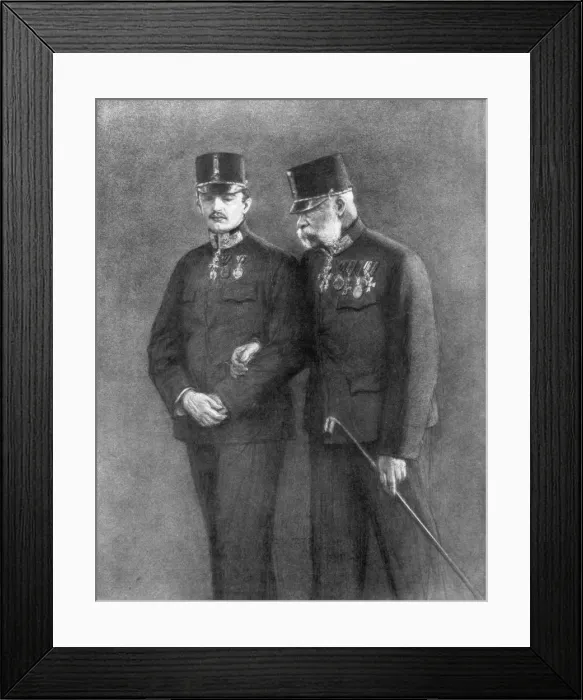 Framed Print : Emperor Franz Josef I of Austria and Archduke Charles Habsburg, (1926) Framed Print : Emperor Franz Josef I of Austria and Archduke Charles Habsburg, (1926)
