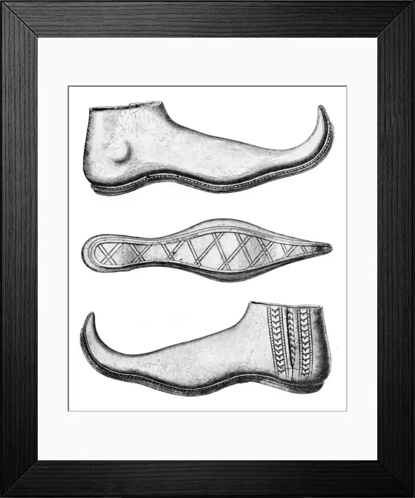 Framed Print : Poleyns, 15th century, (1910) Framed Print : Poleyns, 15th century, (1910)