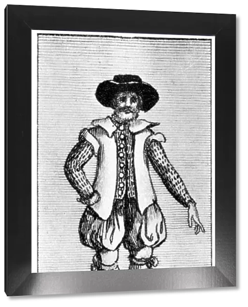 Male costume, 16th century, (1910)