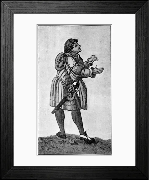 Framed Print : Male dress, 16th century, (1910) Framed Print : Male dress, 16th century, (1910)