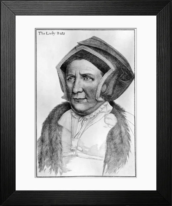 Framed Print : The Lady Buts, 16th century, (1910) Framed Print : The Lady Buts, 16th century, (1910)