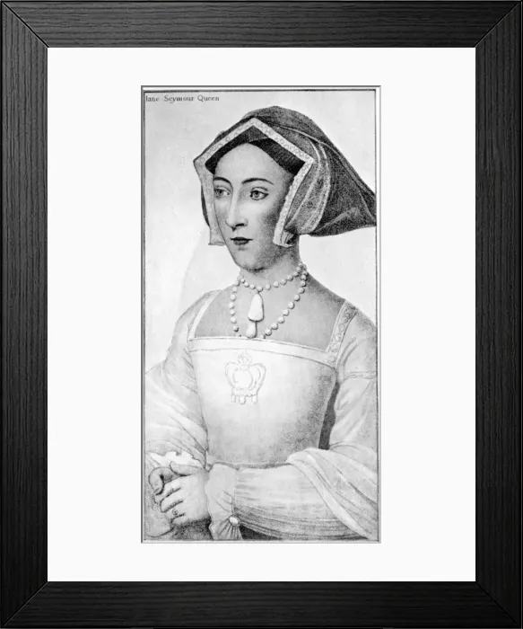 Framed Print : Jane Seymour, 16th century, (1910) Framed Print : Jane Seymour, 16th century, (1910)